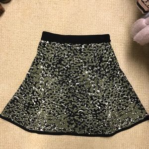 Rebecca Minkoff Flounce Mini Skirt